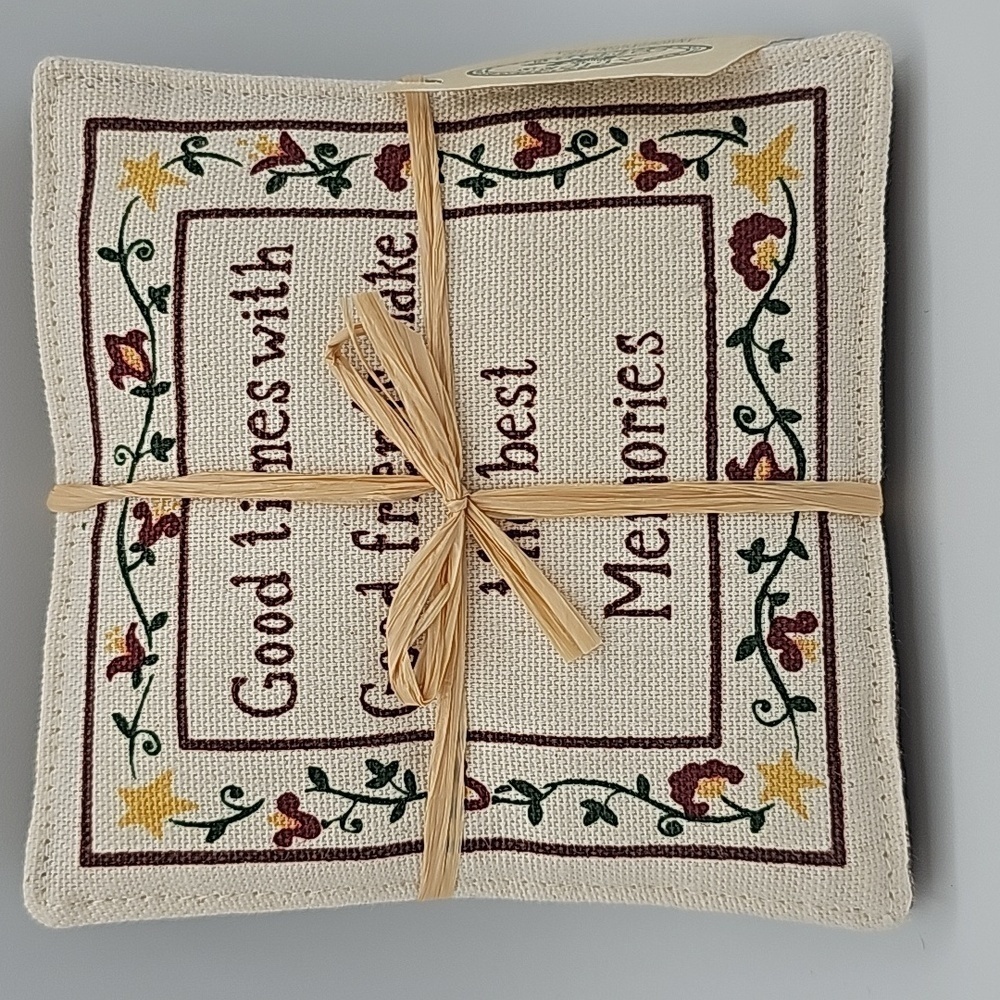 🆕️Alice's Cottage Spiced Mug Mats Coasters